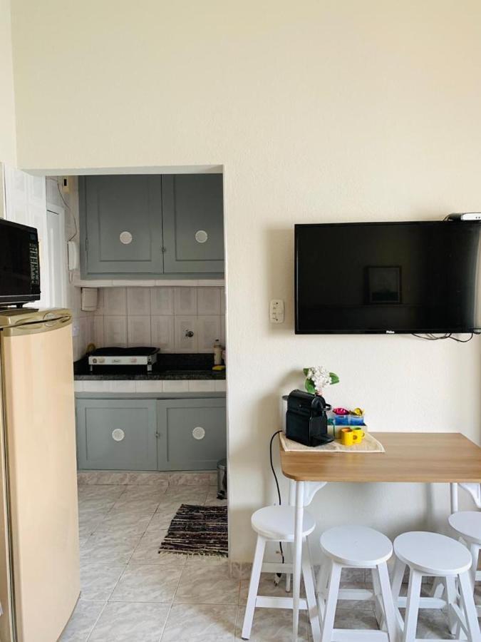 Apartament Kitnet Pe Na Areia! Vista Espetacular ! São Vicente Zewnętrze zdjęcie